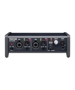 Interfaz de Audio USB 2x2 - TASCAM US-2X2HR vista frontal